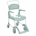 Chaise de douche à roulettes Clean