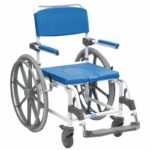 Chaise de douche et WC Aston grandes roues