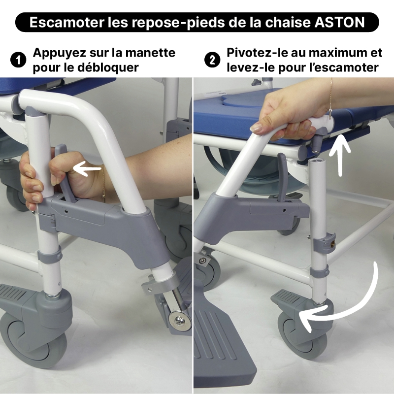 Chaise de douche / WC Aston – Image 12