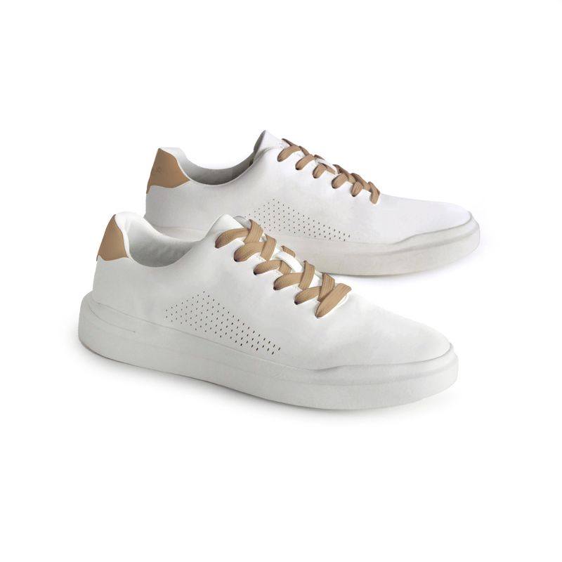chaussure-citiz-blanc-camel
