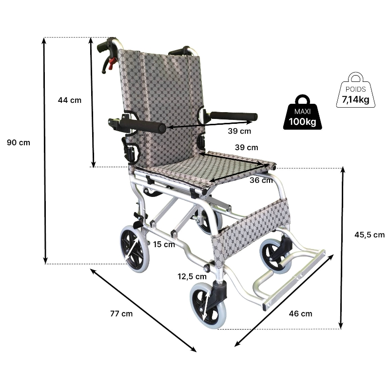 Fauteuil de transfert AIR – Image 6
