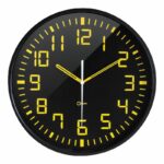 Horloge silencieuse contraste