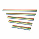 Lot de 10 jalons plastiques