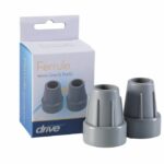 Paire d'embout de canne 25 mm