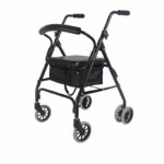 Rollator 6 roues freins à pression
