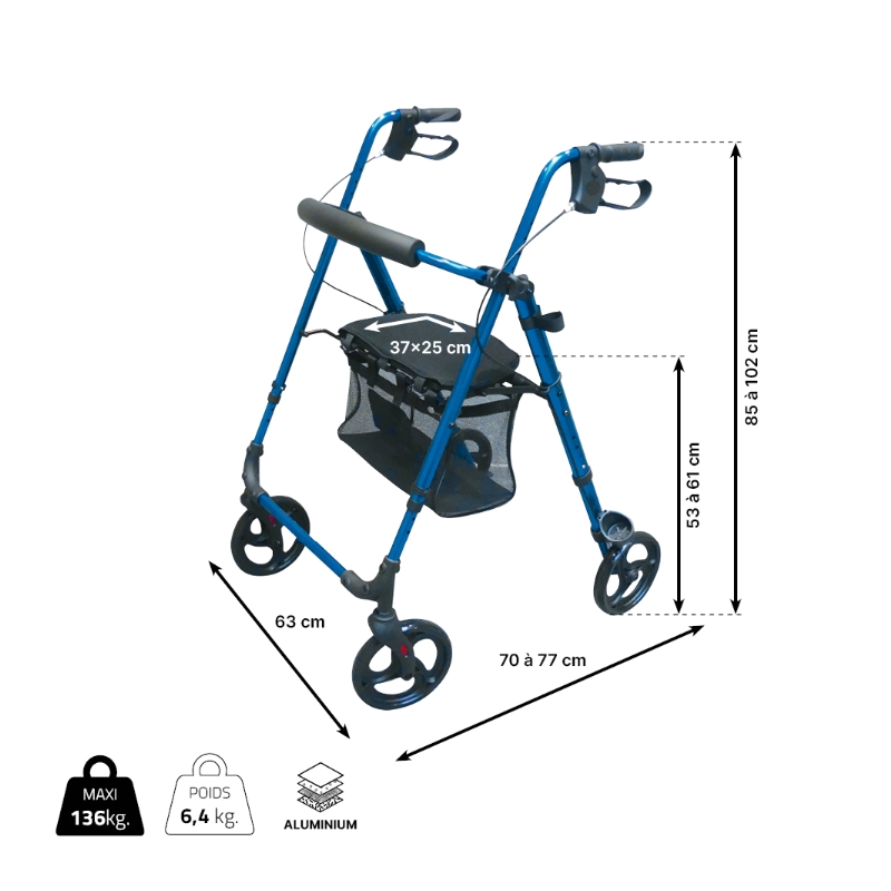 Rollator Neo Fashion – Image 4
