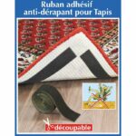Ruban adhésif antidérapant pour tapis