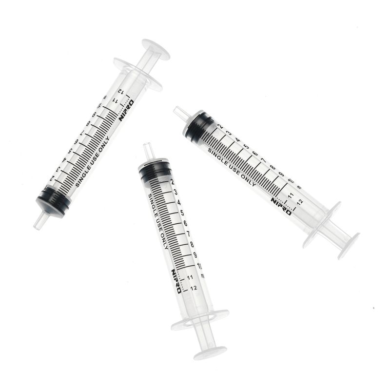 Seringue 3 pièces avec luer centré/excentré – Image 3