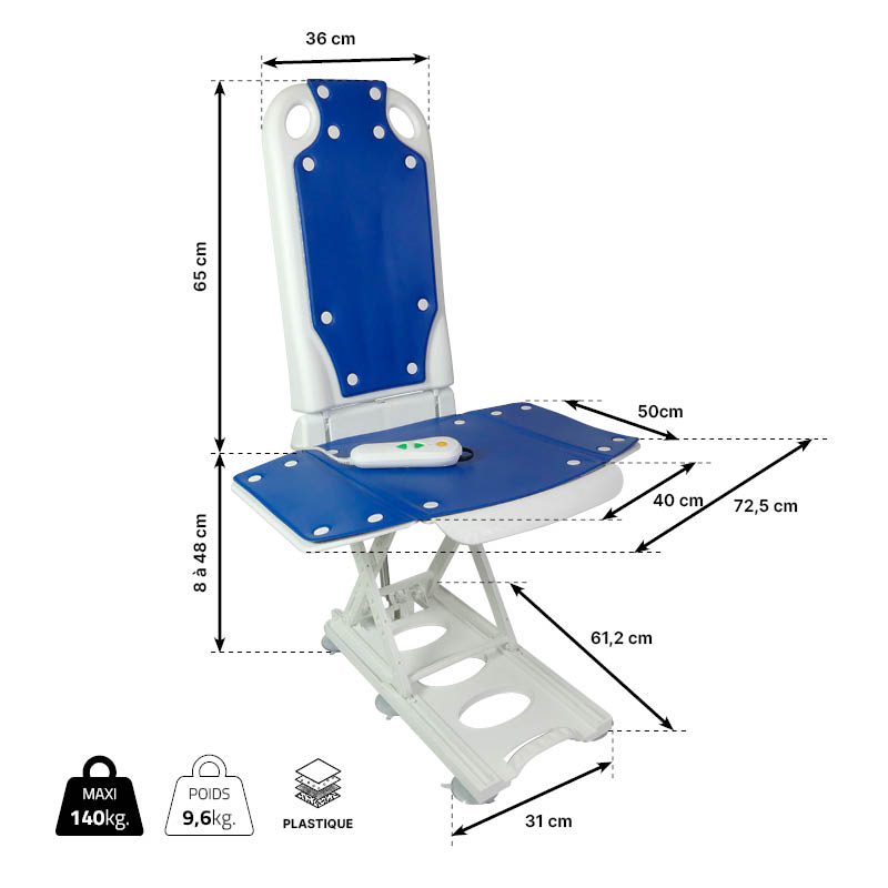 Elévateur de bain Galapagos – Image 11