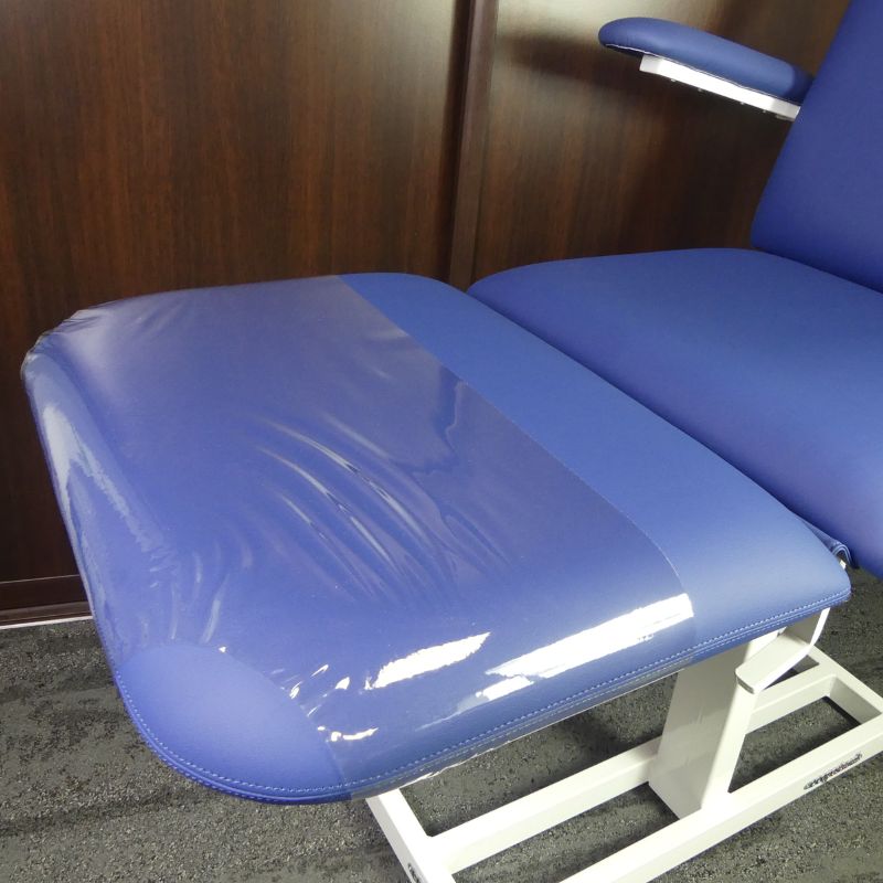 Fauteuil fixe en métal blanc spécial T19 - Seconde vie – Image 7